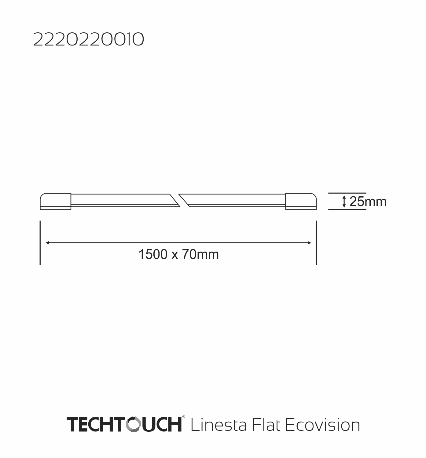 2220220010 Linesta Flat Ecovision Techtouch Linesta Flat Ecovision ...